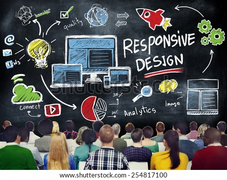 Responsive Design Internet Web Online Seminar Learning Concept