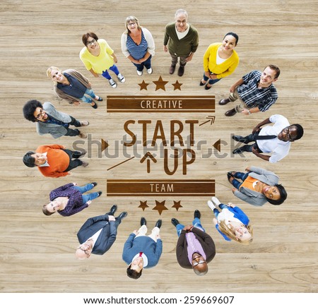 Start Up Plan Strategy Business Opportunity Growth Concept