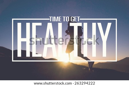 Healthy Fit Diet Activity Sport Lifestyle Purpose Concept