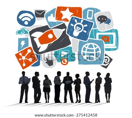 Media Social Media Social Network Internet Technology Online Concept