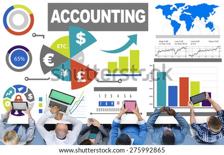 Accounting Investment Expenditures Revenue Data Report Concept