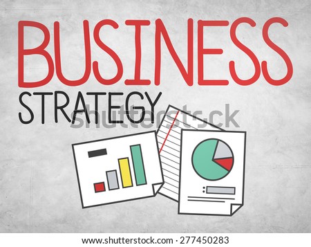 Business Strategy Graphic Illustration Concept