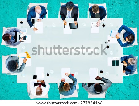 Business People Corporate Working Office Team Professional Concept