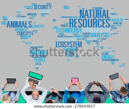Natural Resources Conservation Environmental Ecology Concept
