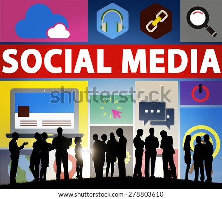 Social Media Social Networking Connection Media Link Concept