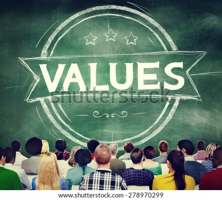 Values Goodness Worth Promotion Quality Concept
