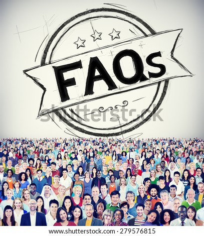 Faq Frequently Asked Questions Guidance Explanation Concept