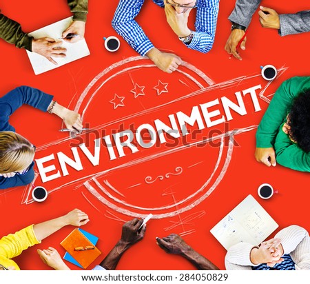 Environment Ecology Earth Green Business Concept