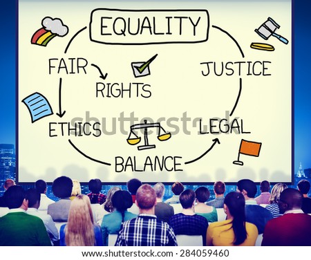 Equality Rights Balance Fair Justice Ethics Concept