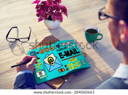 E-mail Online Messaging Correspondence Concept