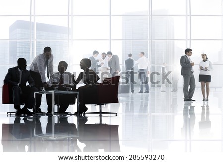 Business People Meeting Discussion Working Talking COncept