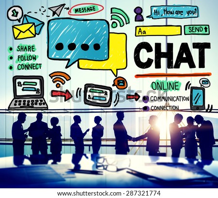 Chat Chatting Communication Social Media Internet Concept