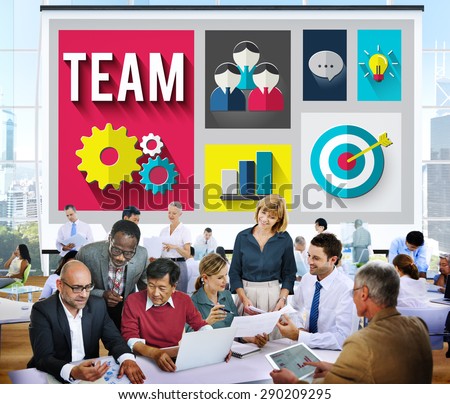 Team Teamwork Cooperation Community Group Concept