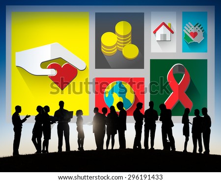 Donate Donation GIve Help Sharing Volunteer Aid Concept
