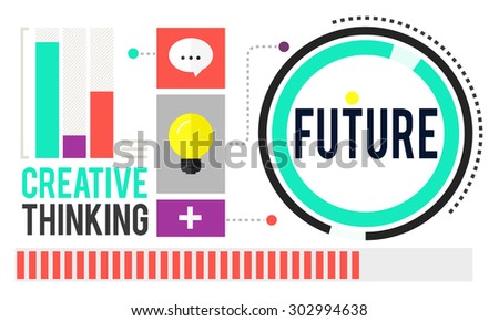 Future Imagine Inspiration Progress Development Concept