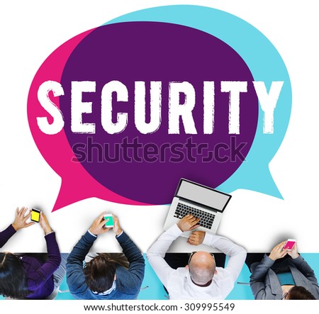 Security Data Protection Policy Private Concept