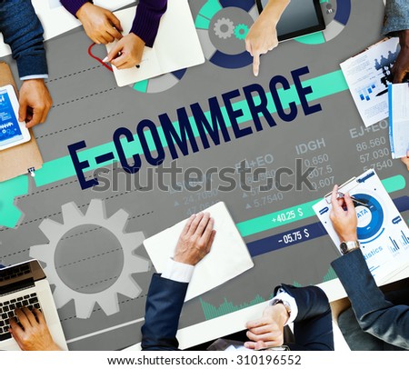 E-commerce Commercial Purchasing Digital Internet Concept