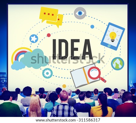 Idea Ideas Imagination Inspiration Objective Goals Concept