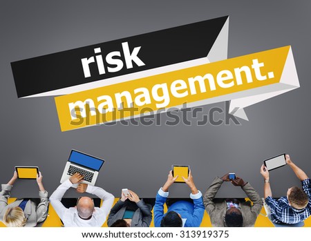 Risk Management Investment Planning Strategy Concept