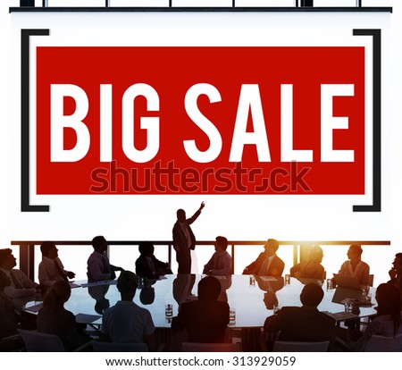 Big Sale Bonus Buying Cheap Discount Promotion Concept