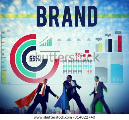 Brand Branding Business Advertising Badge Banner Concept