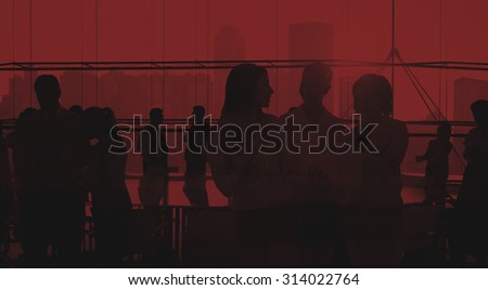 Business Team Meeting Discussion Board Room Concept
