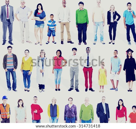 Diversity Ethnicity Variation Togetherness Team Concept