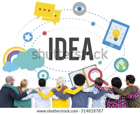Idea Ideas Imagination Inspiration Objective Goals Concept