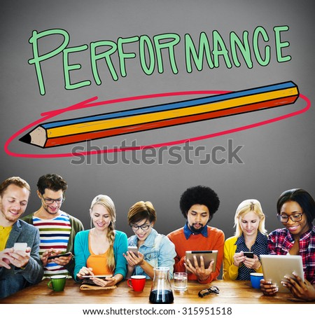 Performance Efficiency Improve Skill Strategy Concept