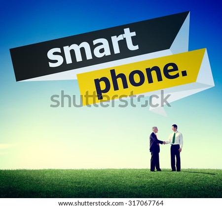Smart Phone Technology Communication Community Concept