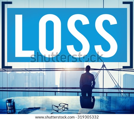 Loss Recession Deduction Financial Crisis Concept