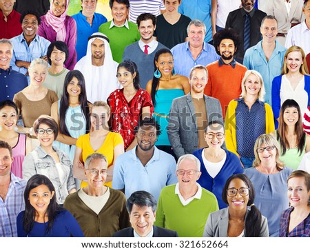 Diverse Diversity Ethnic Ethnicity Togetherness Unity Concept