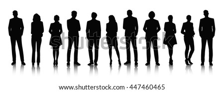 Business People Silhouettes