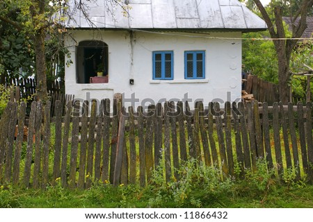 Romanian traditional country house