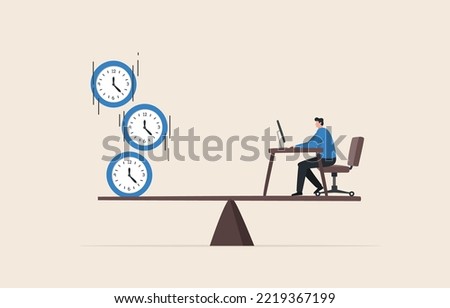 Time pressure and creativity in organizations psychological stress.   Businessman has less time available.