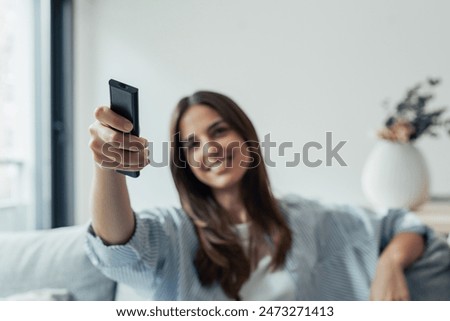 Similar – Image, Stock Photo On/Off on remote control