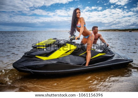 Sexy naked women on jet ski think, that Sexy naked women on jet ski are