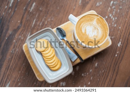 Similar – Image, Stock Photo biscuits for all Set meal