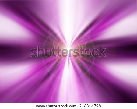 abstract purple background with white shining star or sunburst