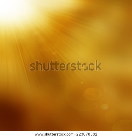 abstract sepia gold background white glitter lights, round