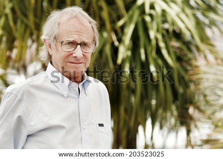 CANNES, FRANCE - MAY 21: British director Ken Loach poses during the photo-call \'of Route Irish\' during the 63rd Cannes Film Festival on May 21, 2010 in Cannes.