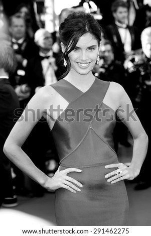 CANNES, FRANCE- MAY 20: Model Sara Sampaio attends the \'Youth\' premiere during the 68th Cannes Film Festival on May 20, 2015 in Cannes, France.