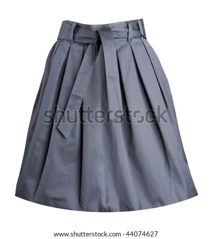 Gray Skirt Stock Photo 44074627 : Shutterstock