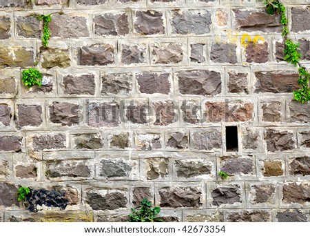 Solid Stone Wall Background