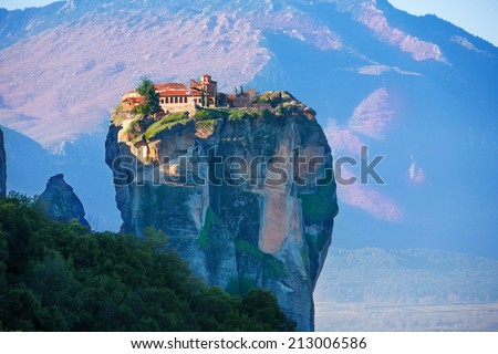 Similar – Image, Stock Photo High and holy Monastery