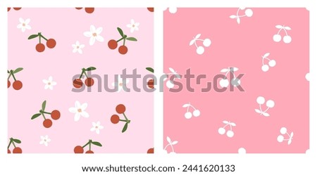 Similar – Image, Stock Photo Cute girl with branch of fading plant in park