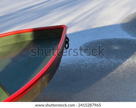 Similar – Image, Stock Photo At the frozen canal II