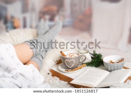 Similar – Image, Stock Photo Christmas Cosiness Winter