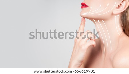 Similar – Image, Stock Photo Young woman in mask waiting for subway train