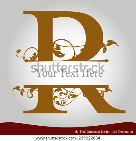 Letter R Luxury Logo Design Download Free Vector Art Stock